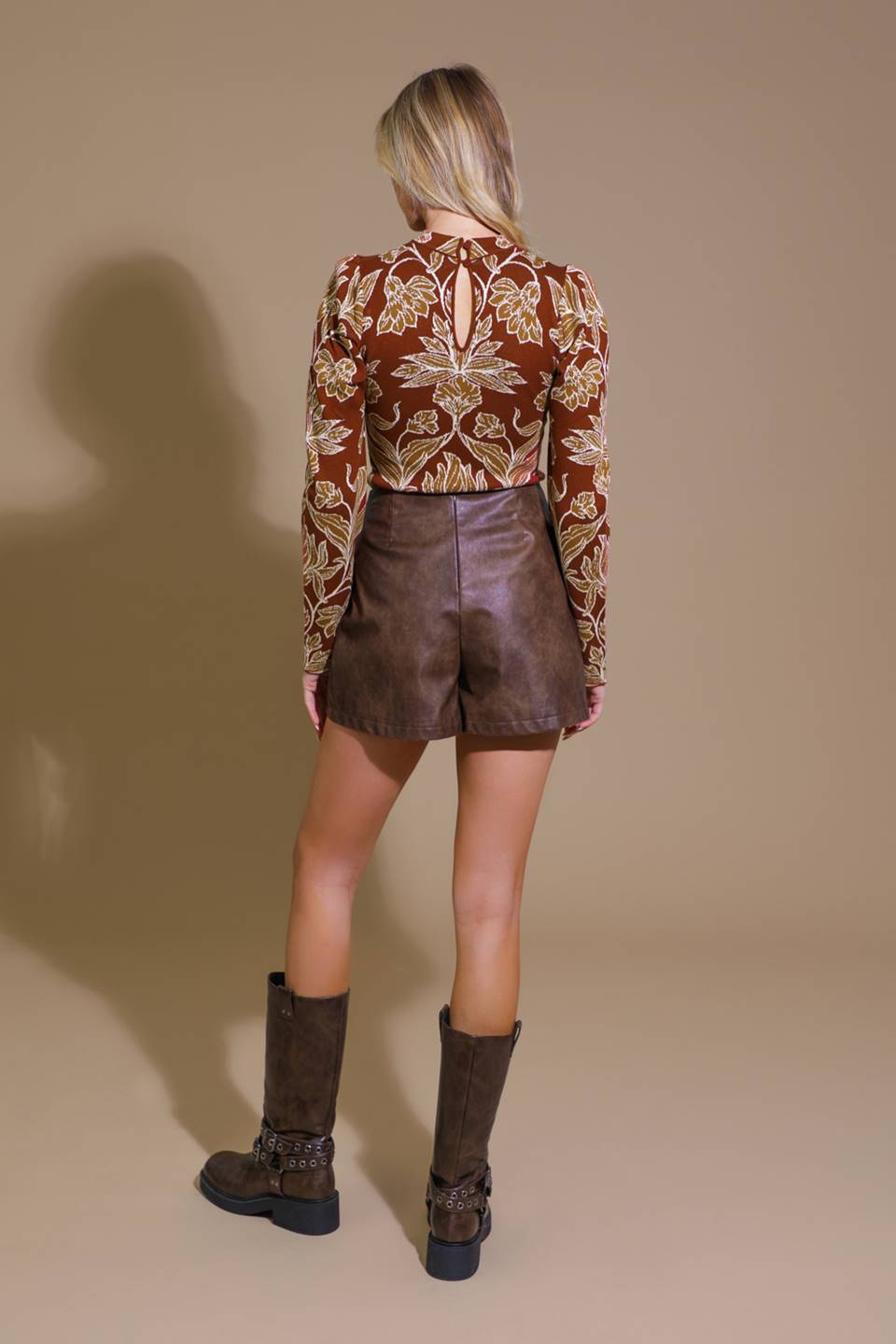 WARM AFTERNOONS JACQUARD SWEATER TOP Flying Tomato