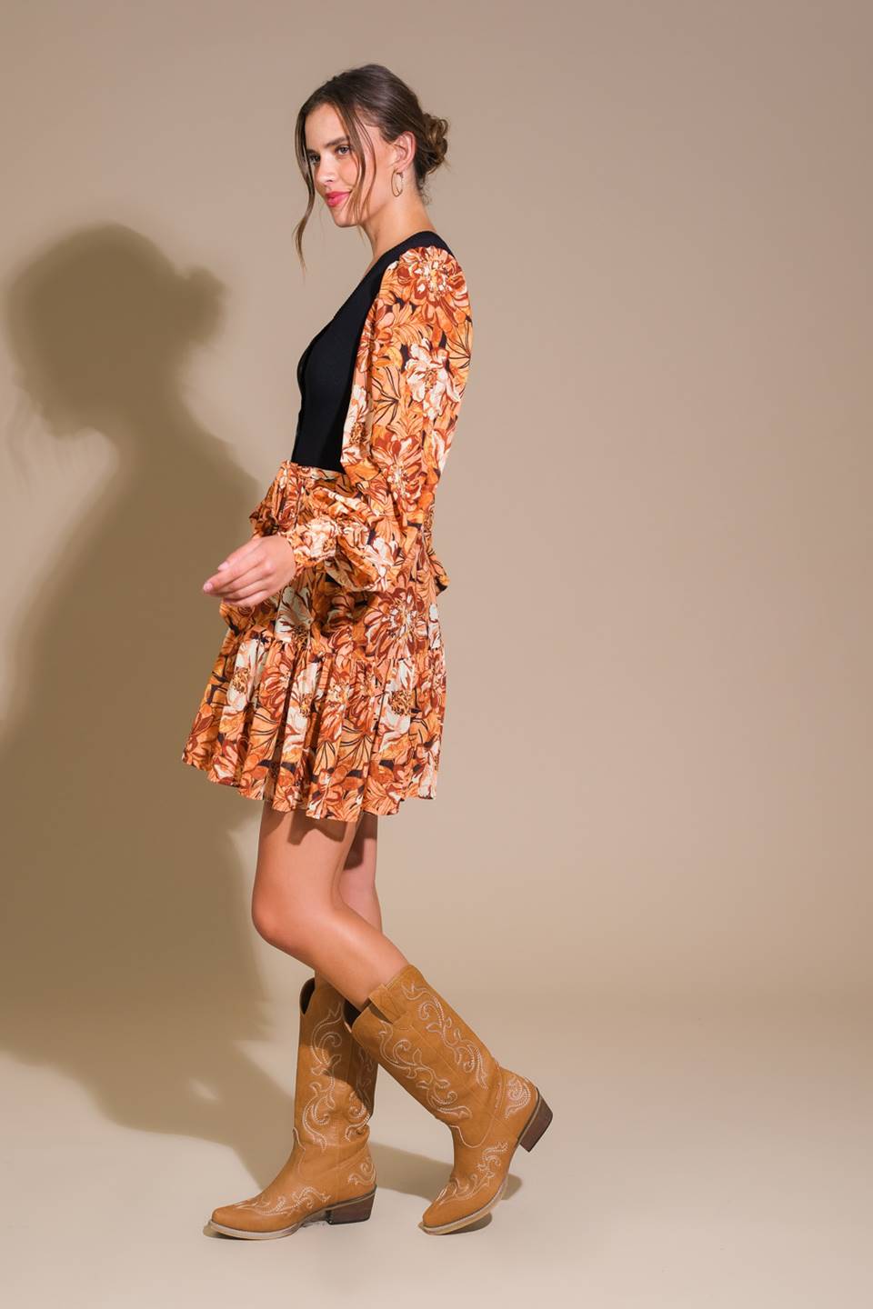 FLIRTY DREAMER SWEATER MINI DRESS Flying Tomato