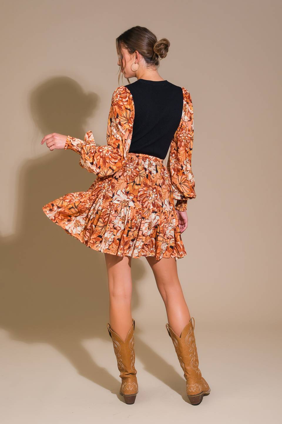 FLIRTY DREAMER SWEATER MINI DRESS Flying Tomato