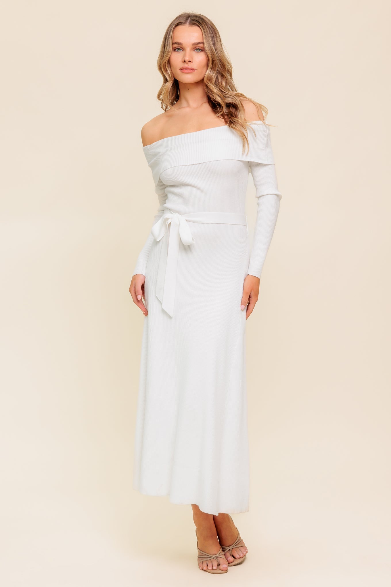 ALL A FANTASY SWEATER MIDI DRESS Flying Tomato