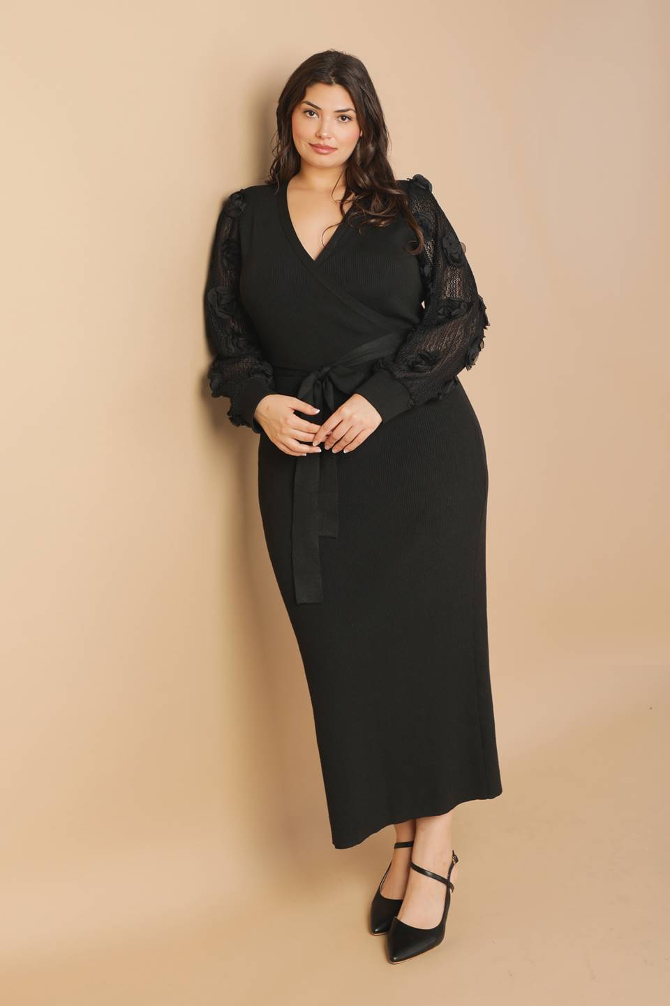 PERFECT BALANCE  SWEATER MIDI DRESS Flying Tomato