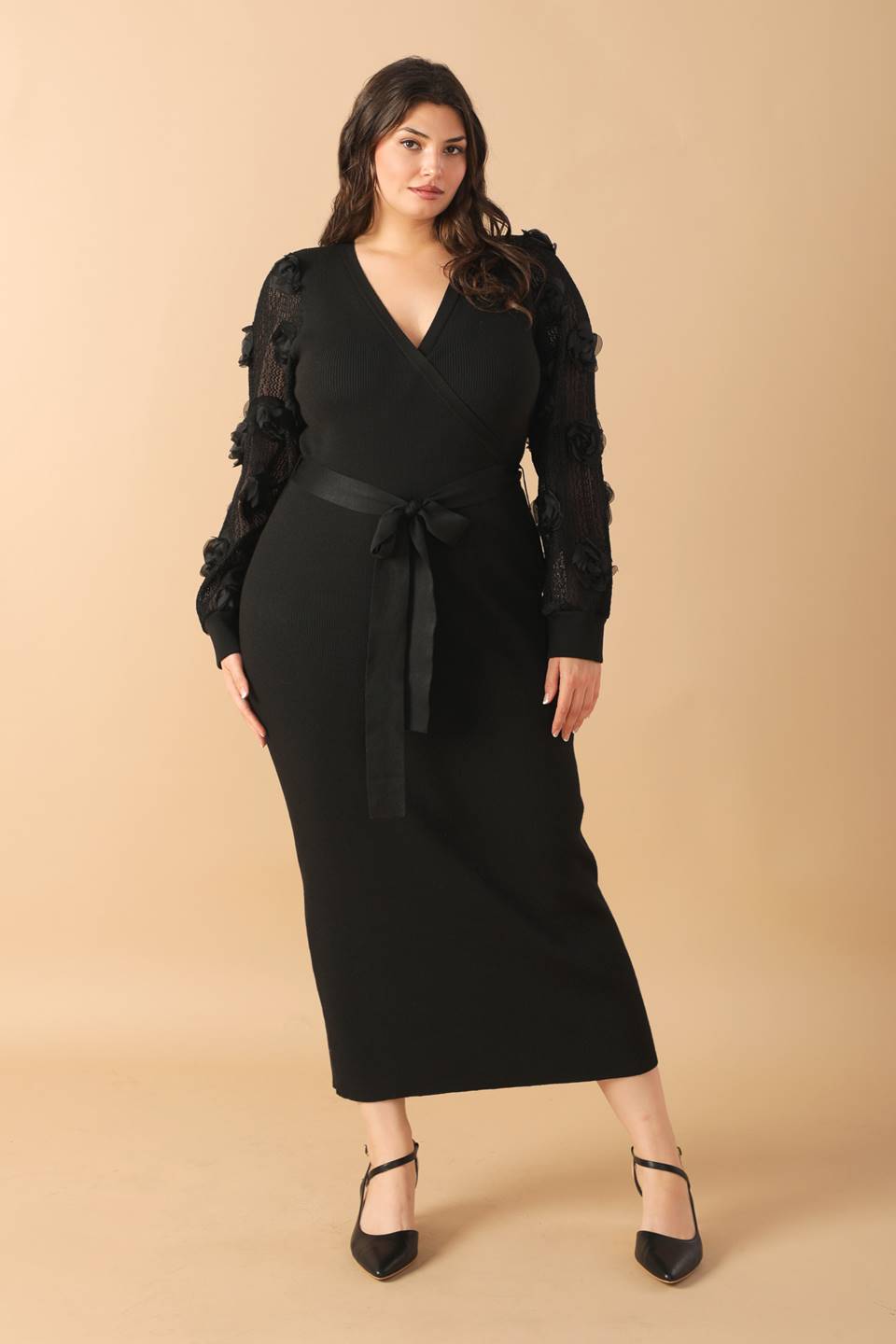 PERFECT BALANCE  SWEATER MIDI DRESS Flying Tomato