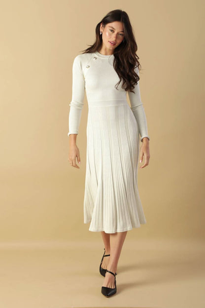 ELEVATED KNIT MIDI DRESS