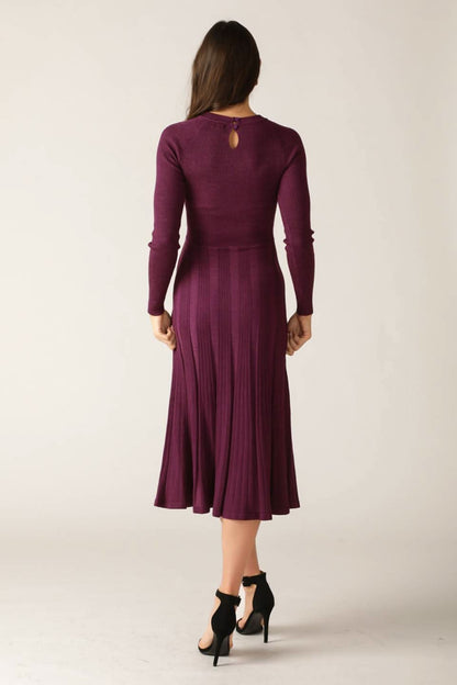 ELEVATED KNIT MIDI DRESS