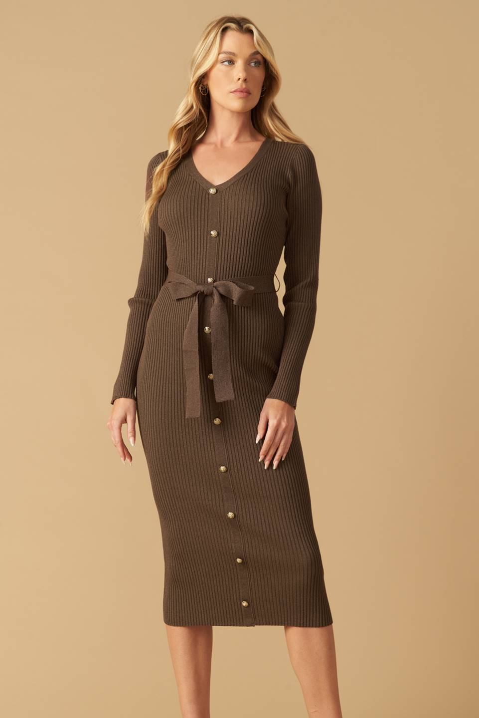 RUNAWAY ICON SWEATER MIDI DRESS