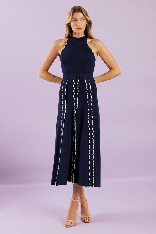 TIME FOR CHEER SWEATER MIDI DRESS Flying Tomato