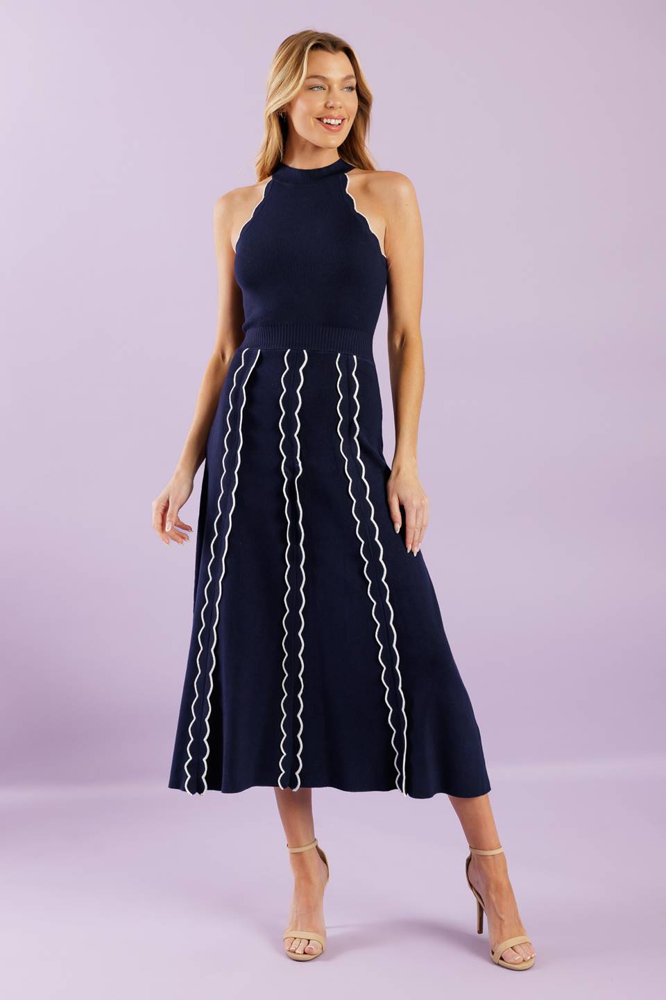 TIME FOR CHEER SWEATER MIDI DRESS Flying Tomato