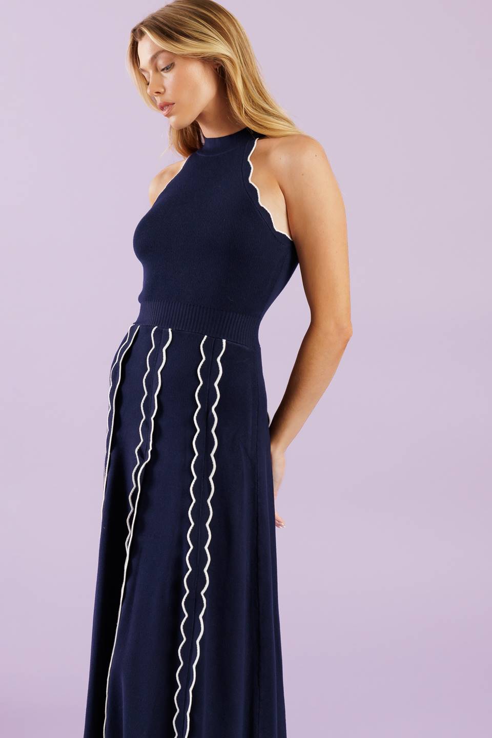 TIME FOR CHEER SWEATER MIDI DRESS Flying Tomato