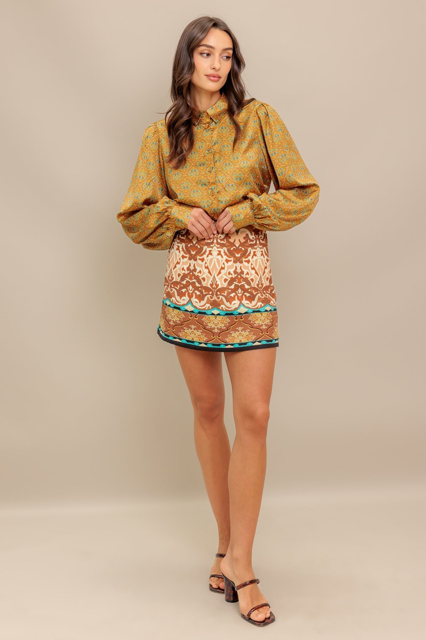 MOROCCAN MUSE WOVEN TOP Flying Tomato