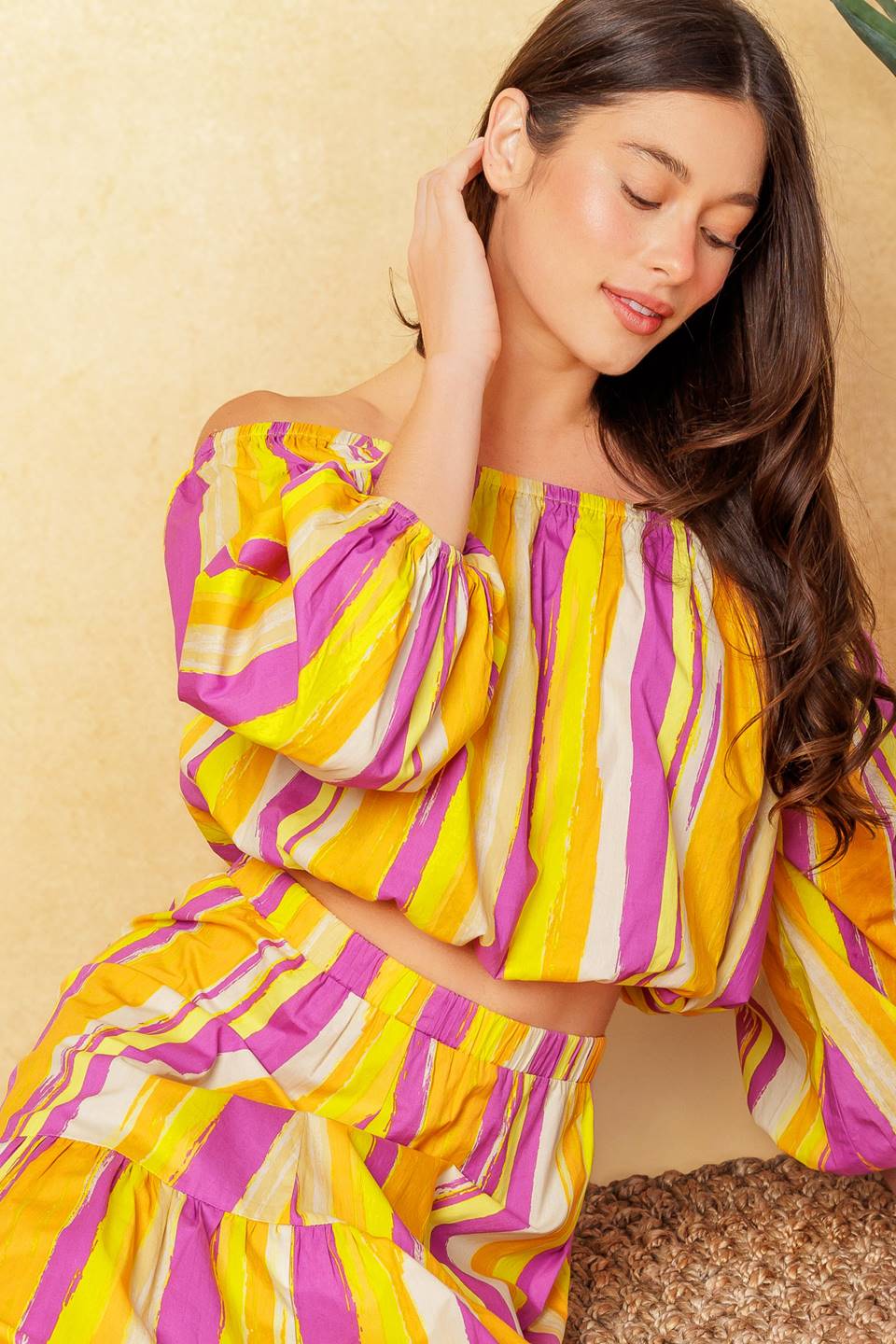 LIGHT UP MY LIFE POPLIN TOP Flying Tomato