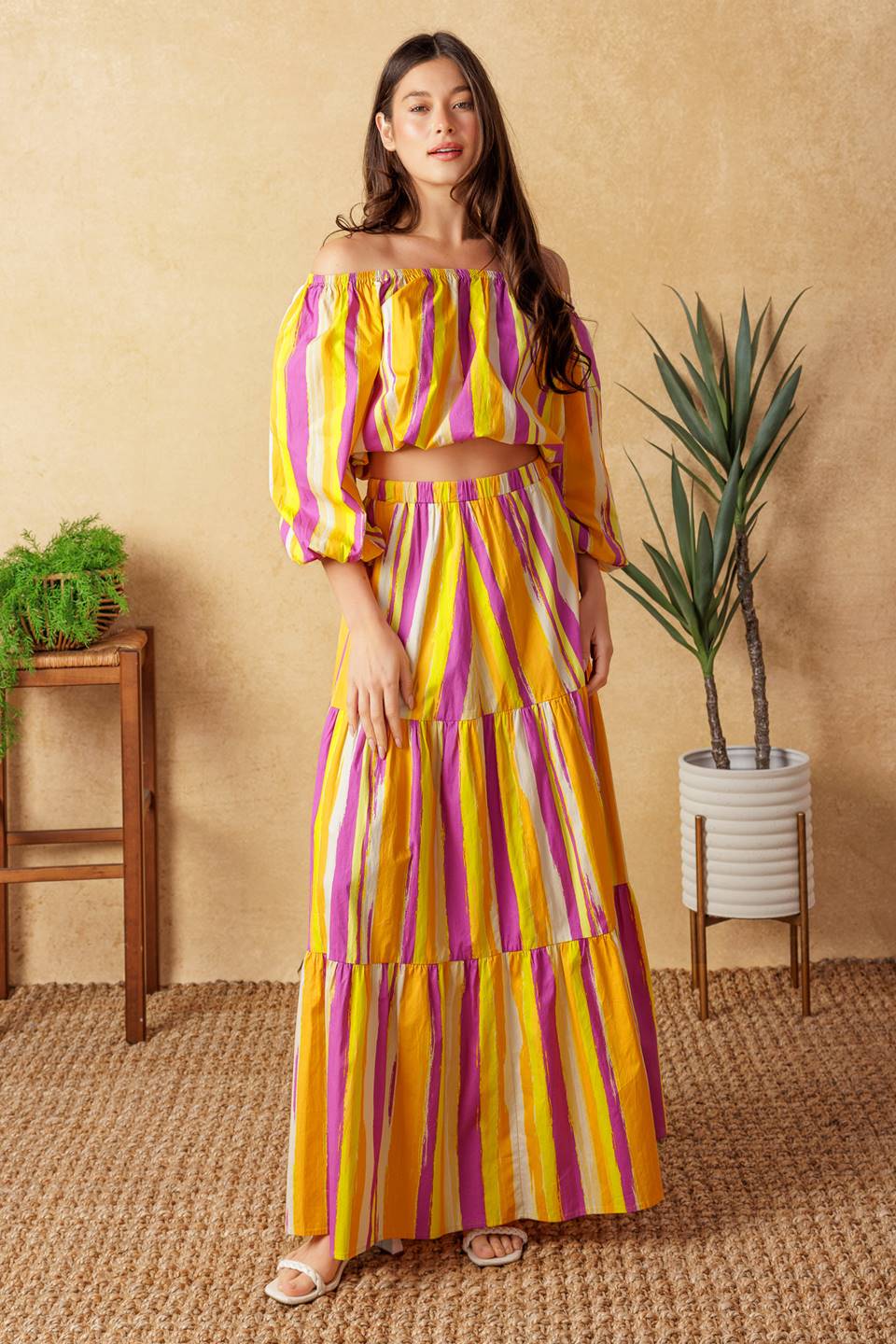 LIGHT UP MY LIFE POPLIN TOP Flying Tomato