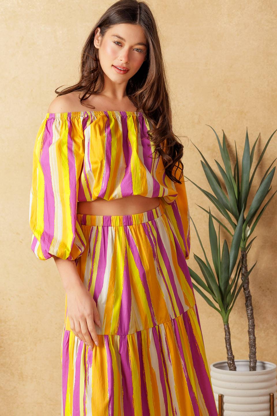 LIGHT UP MY LIFE POPLIN TOP Flying Tomato