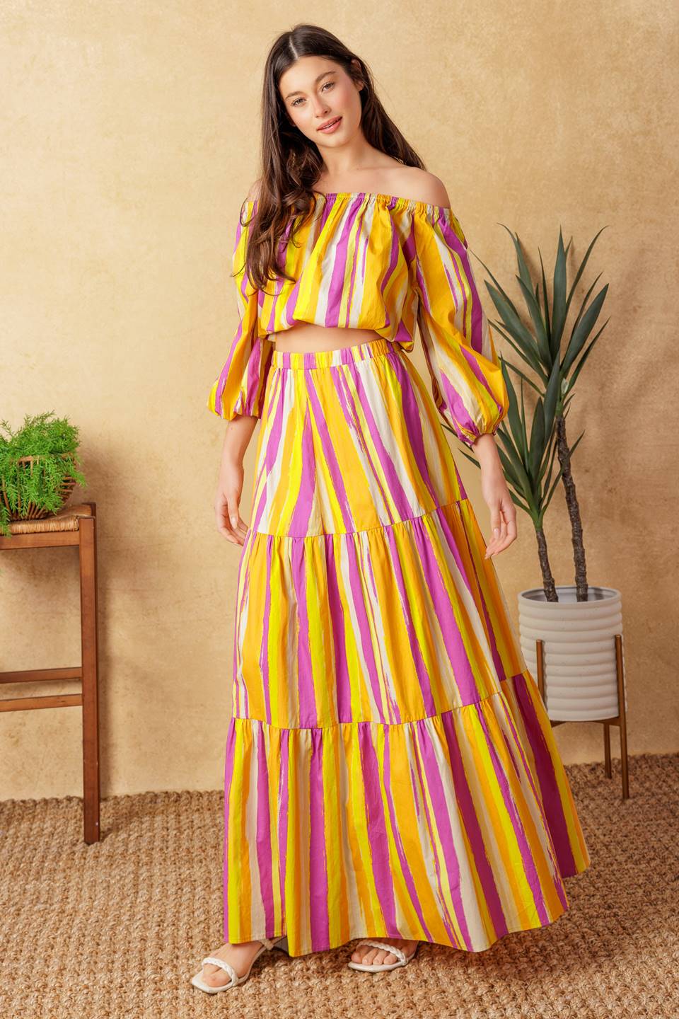 LIGHT UP MY LIFE POPLIN TOP Flying Tomato