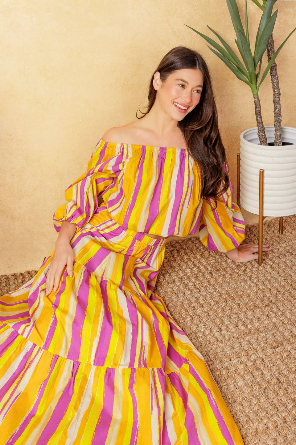 LIGHT UP MY LIFE POPLIN TOP Flying Tomato