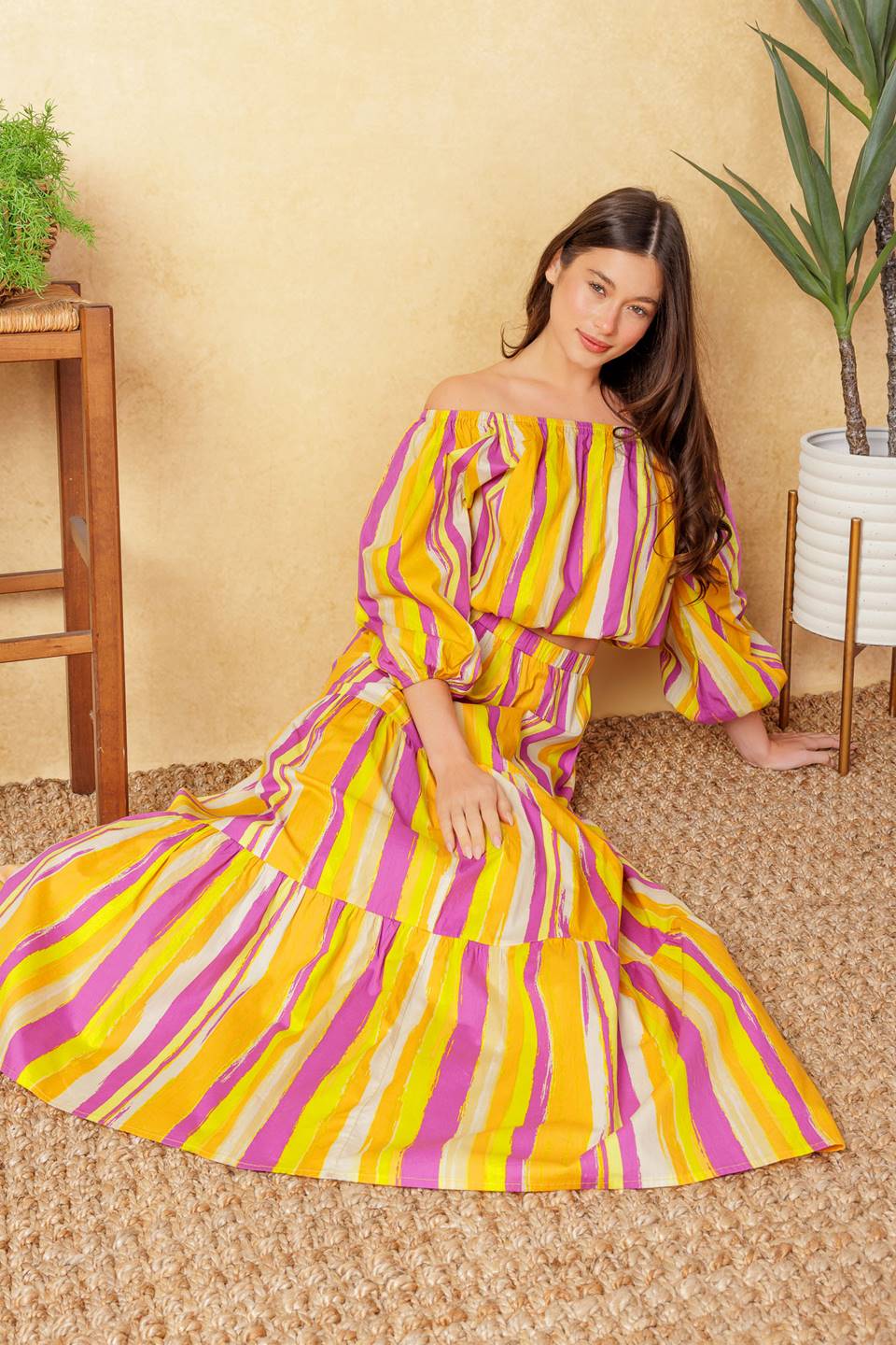 LIGHT UP MY LIFE POPLIN TOP Flying Tomato