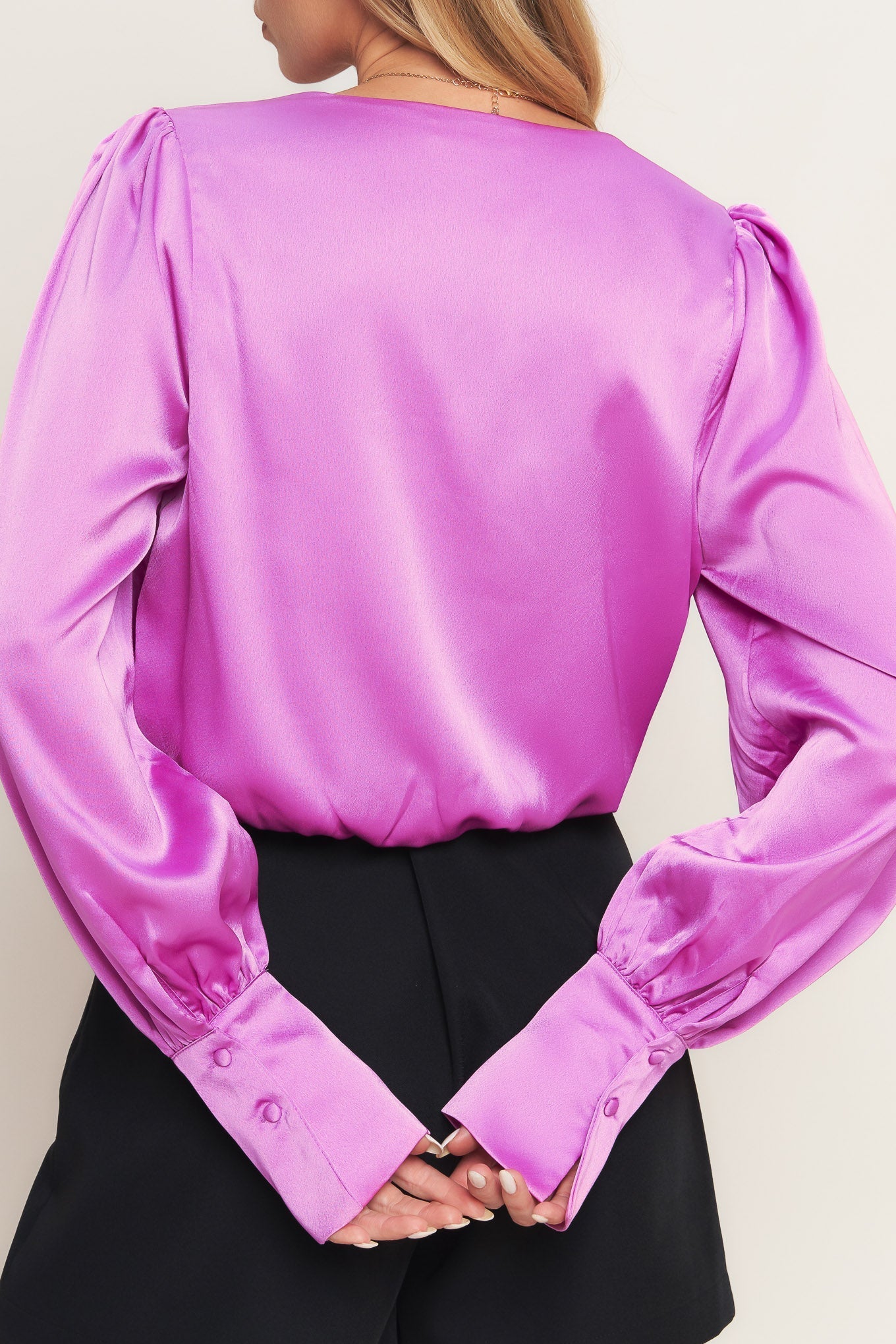 MODERN MUSE ORCHID WOVEN TOP Flying Tomato