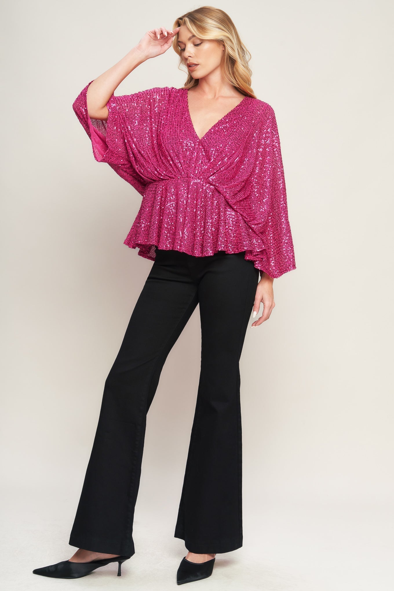 START OF FOREVER SEQUIN TOP Flying Tomato