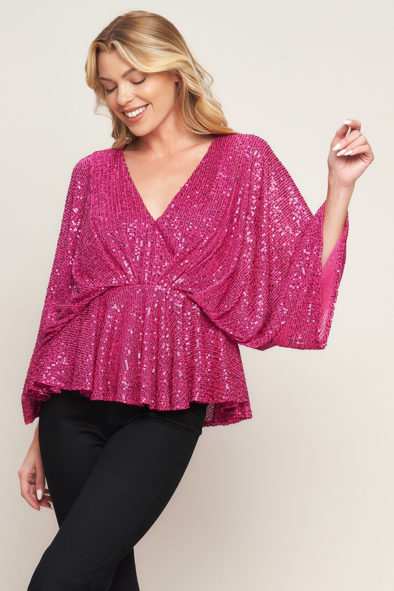 START OF FOREVER SEQUIN TOP Flying Tomato