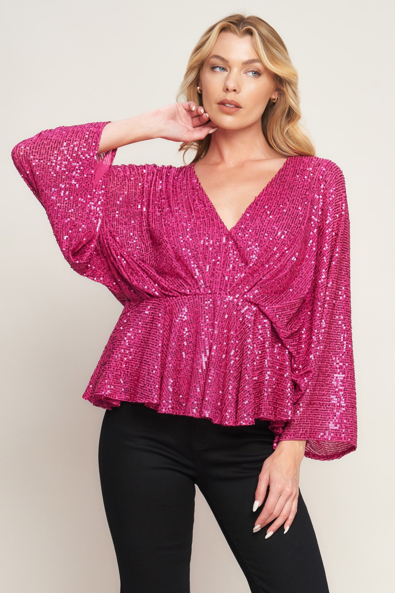 START OF FOREVER SEQUIN TOP Flying Tomato