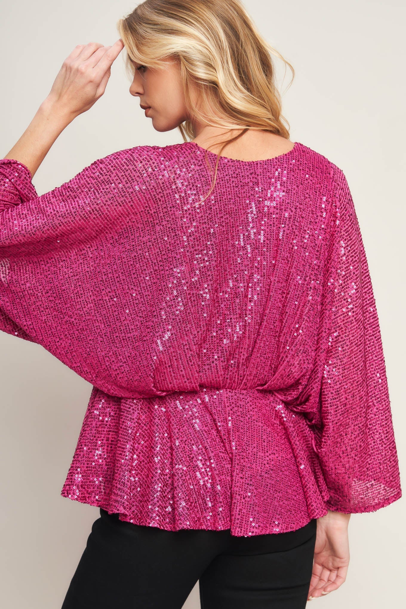 START OF FOREVER SEQUIN TOP Flying Tomato