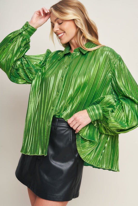 RUNWAY TREND FOILED TOP Flying Tomato