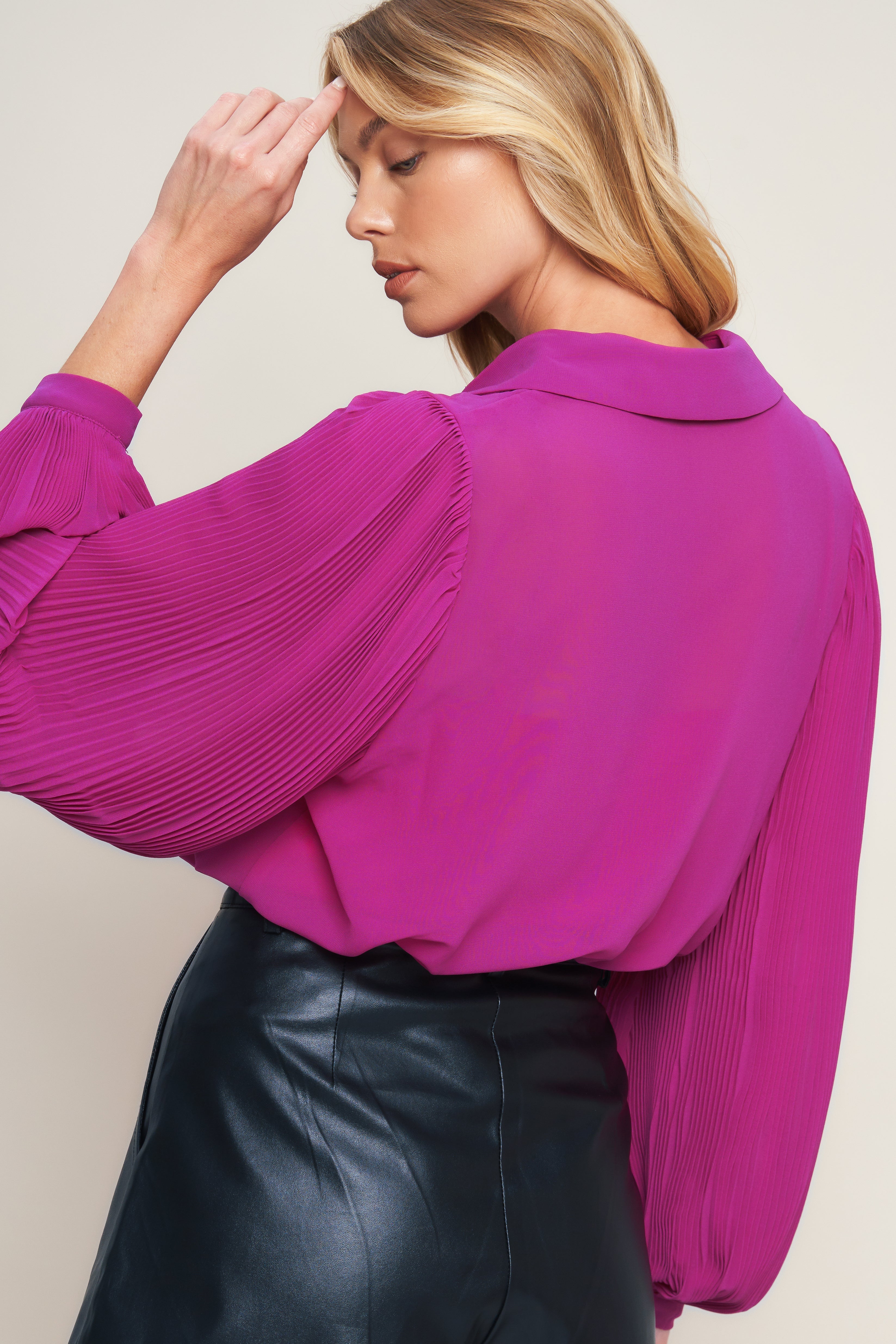 A SPECIAL GIFT WOVEN TOP Flying Tomato