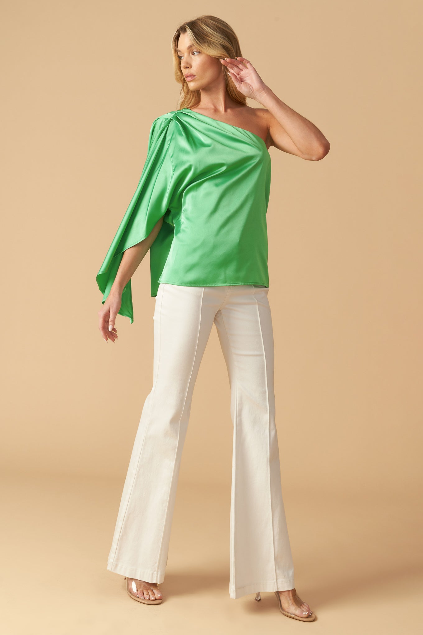 JOYFUL SPIRITS WOVEN TOP Flying Tomato