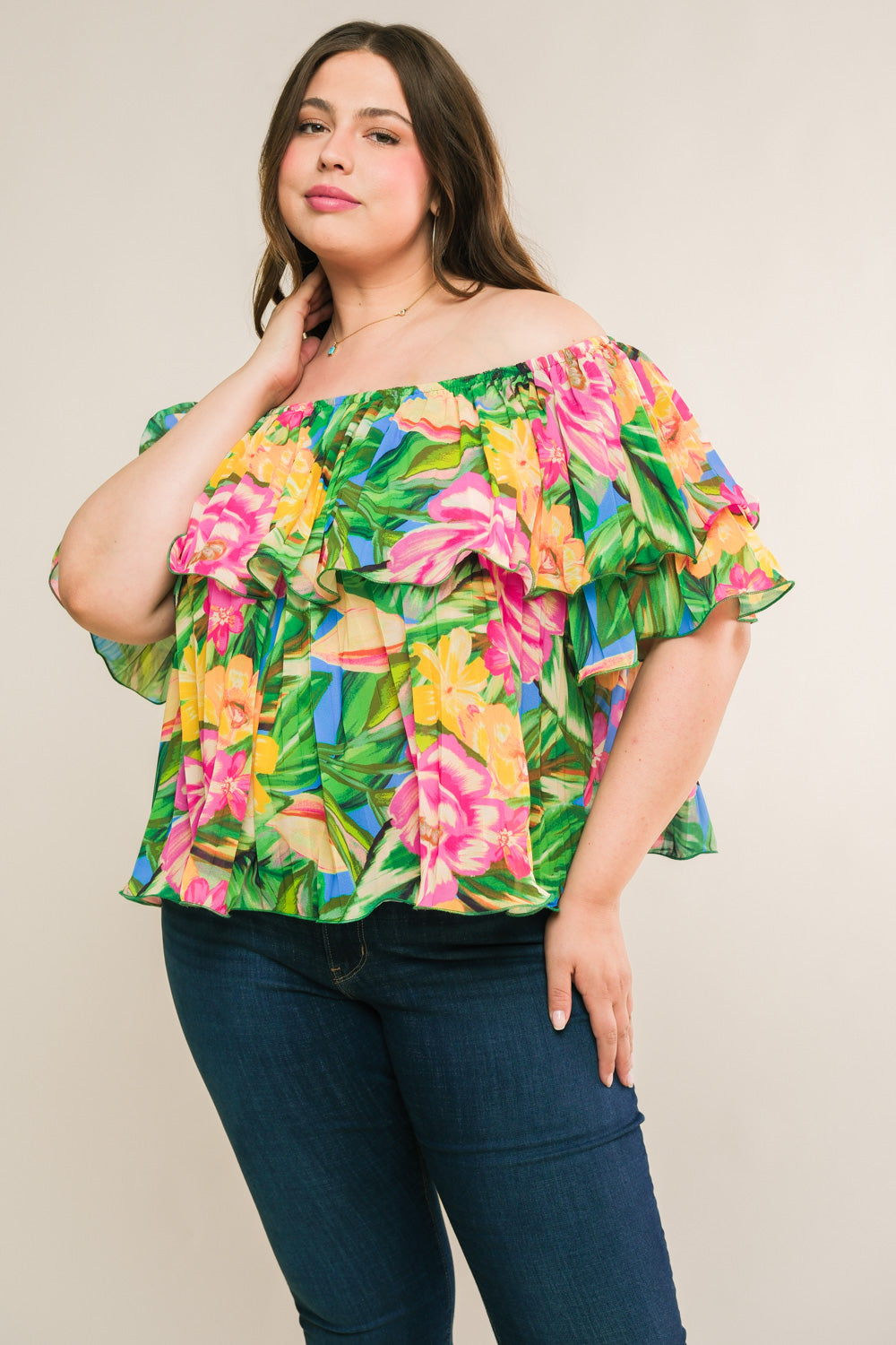 I'LL BE LOVING YOU WOVEN TOP Flying Tomato