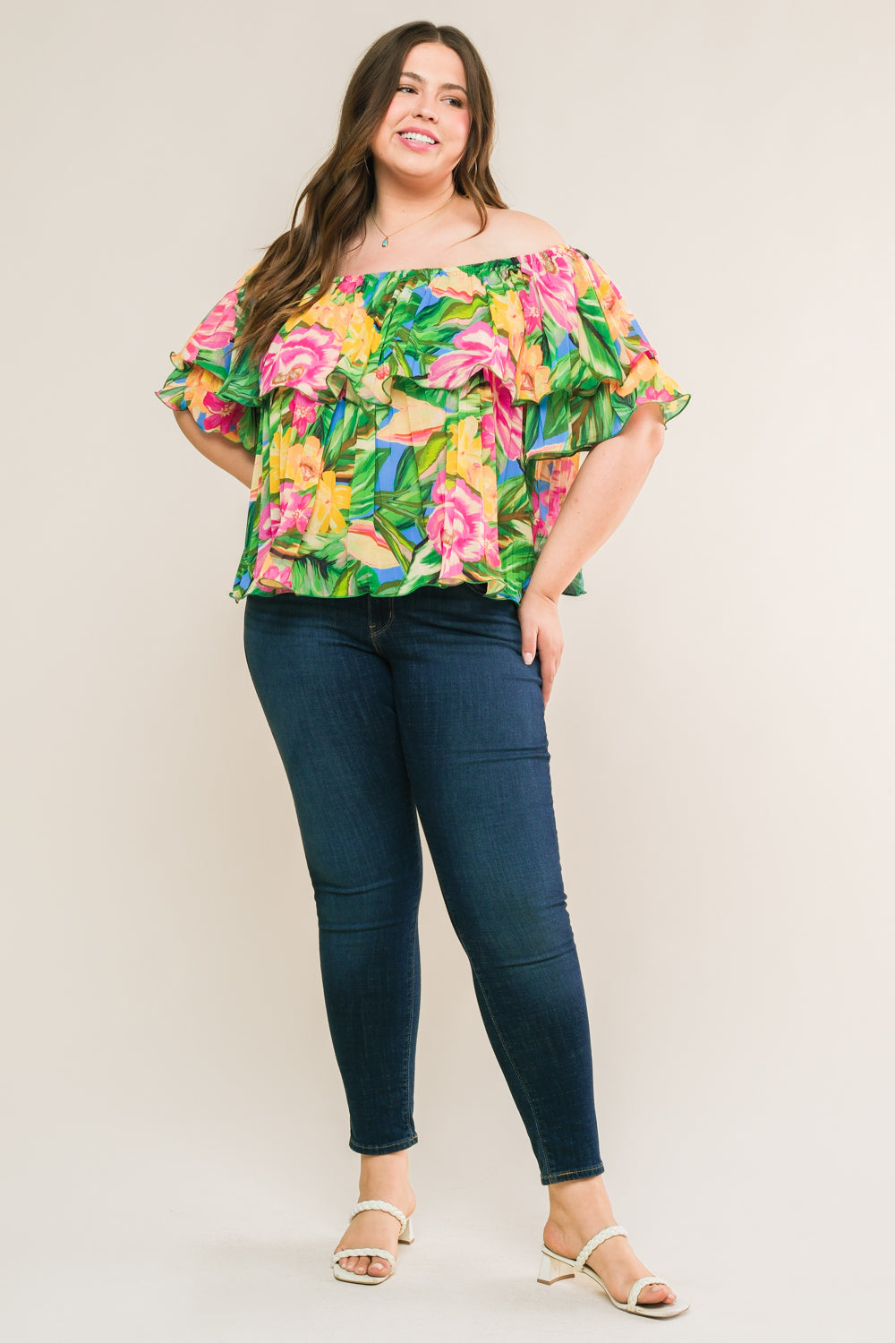 I'LL BE LOVING YOU WOVEN TOP Flying Tomato