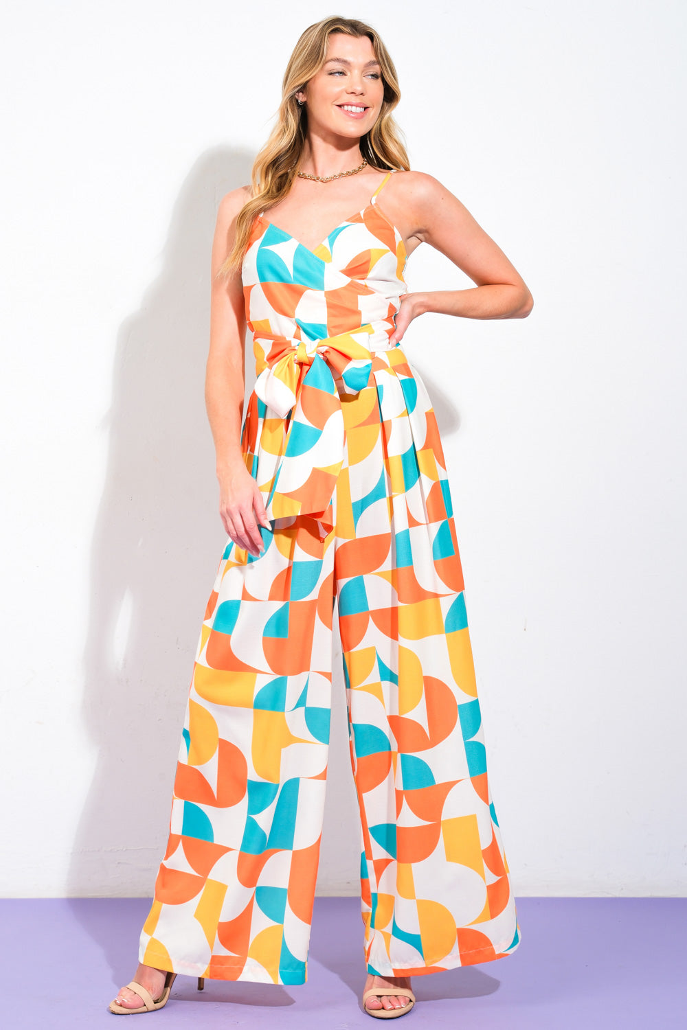 LUSH EASY ON THE EYES WOVEN TOP AND PANTS Flying Tomato