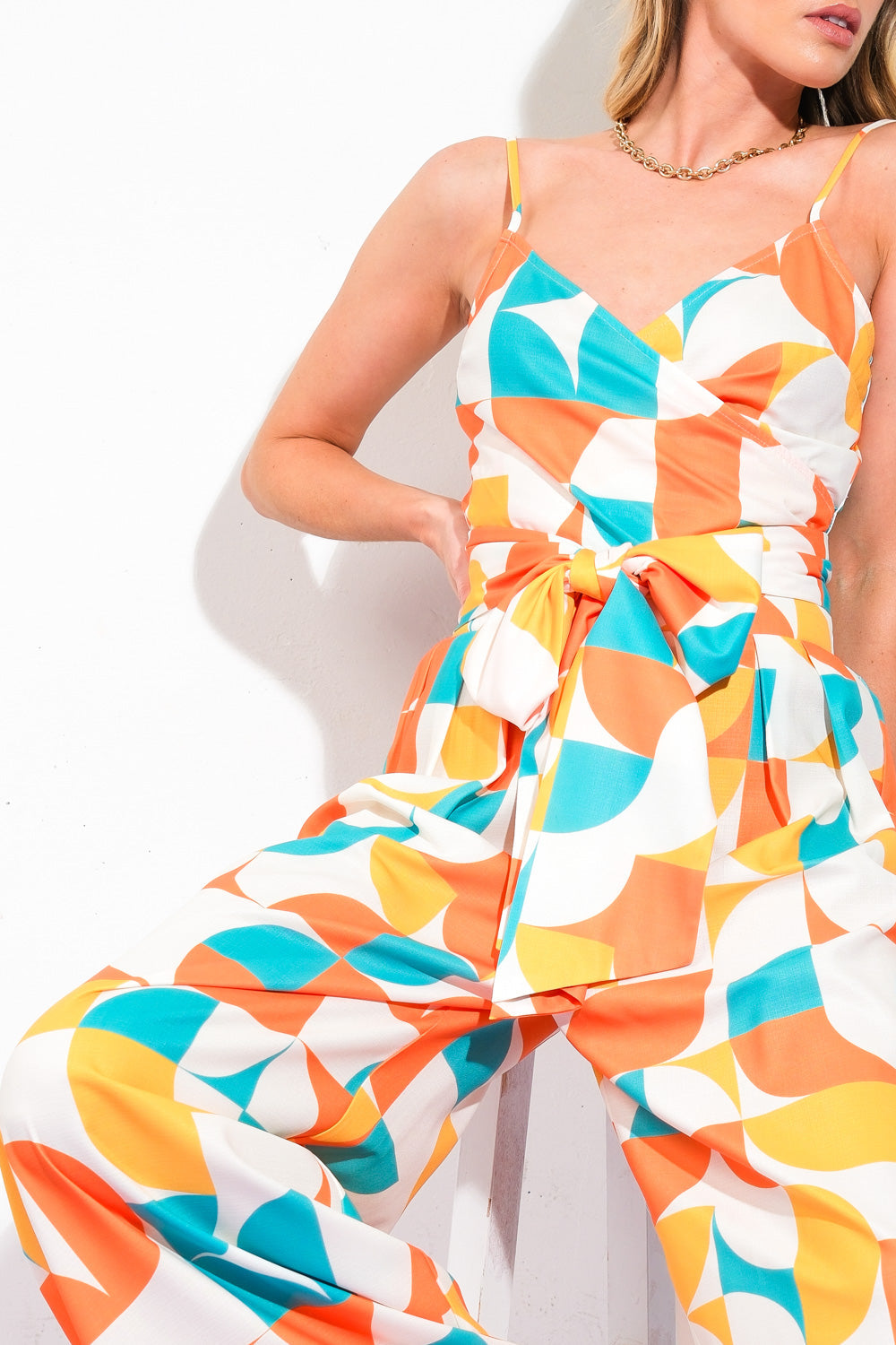 LUSH EASY ON THE EYES WOVEN TOP AND PANTS Flying Tomato