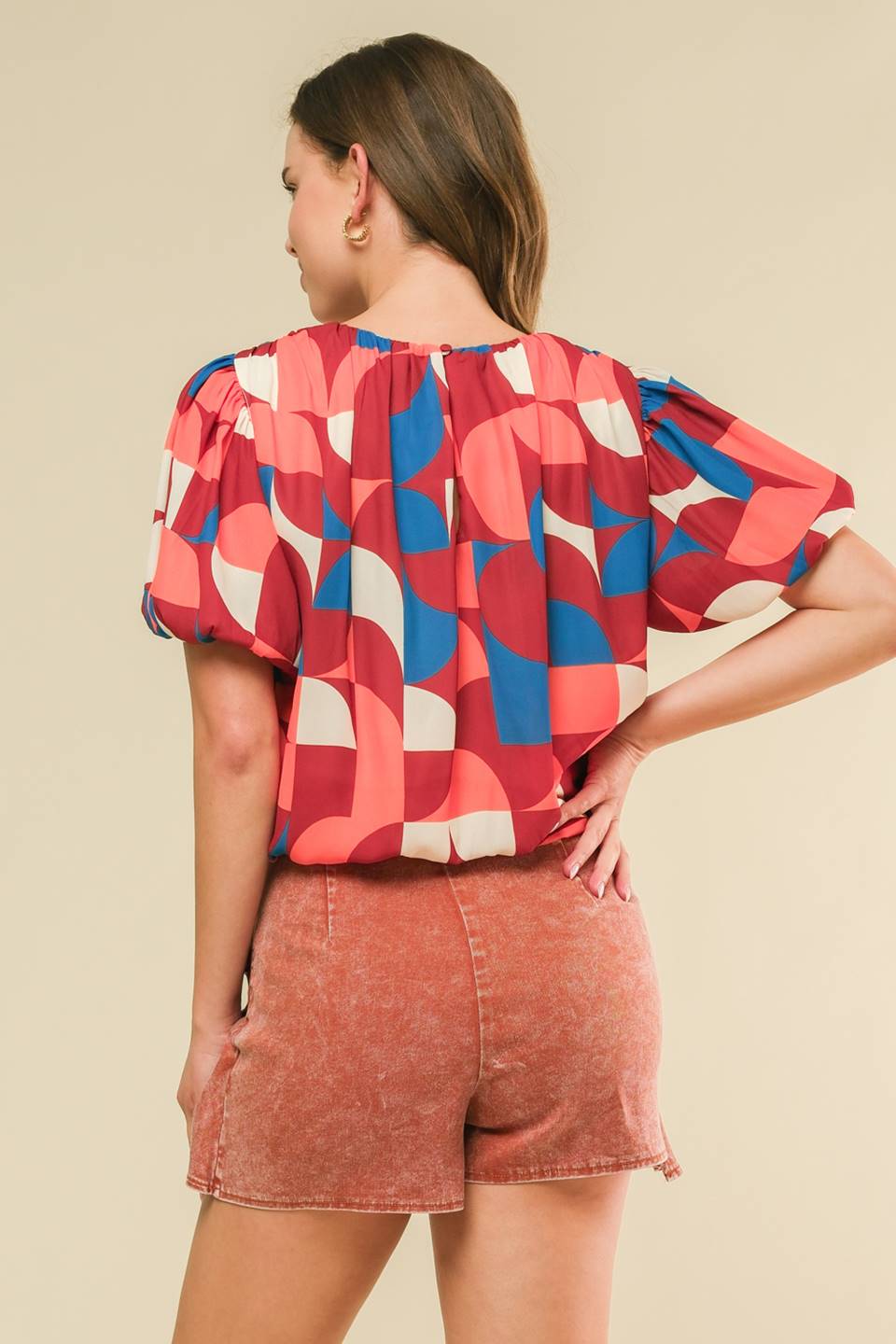 GONE IN A BLINK WOVEN TOP Flying Tomato