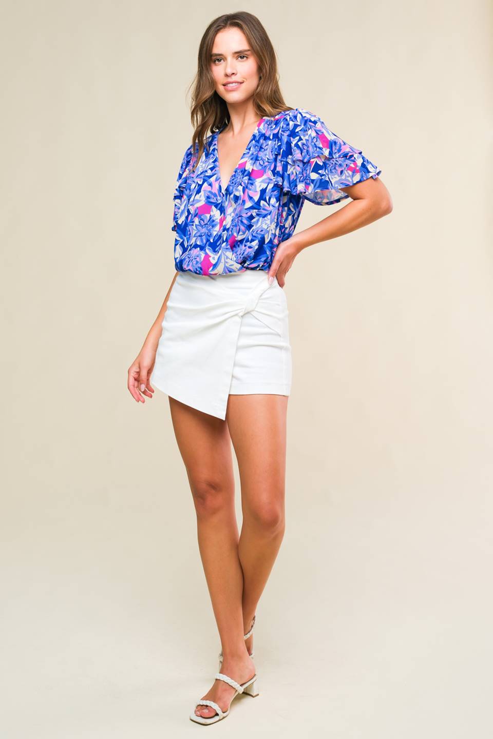 PROMISE OF LOVE WOVEN TOP Flying Tomato