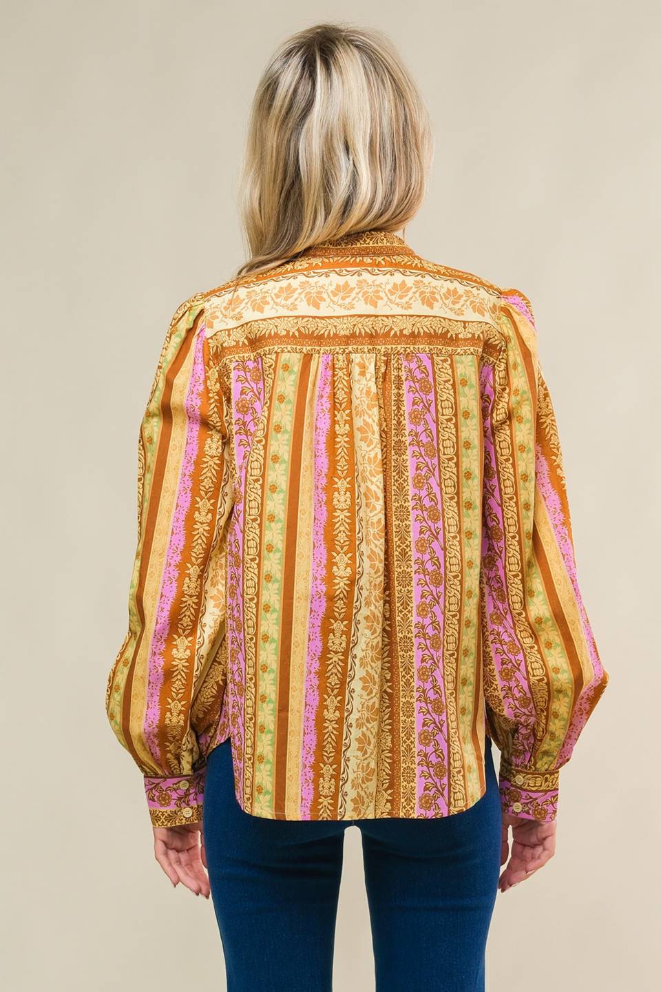 REFRESHING VIBE WOVEN TOP Flying Tomato