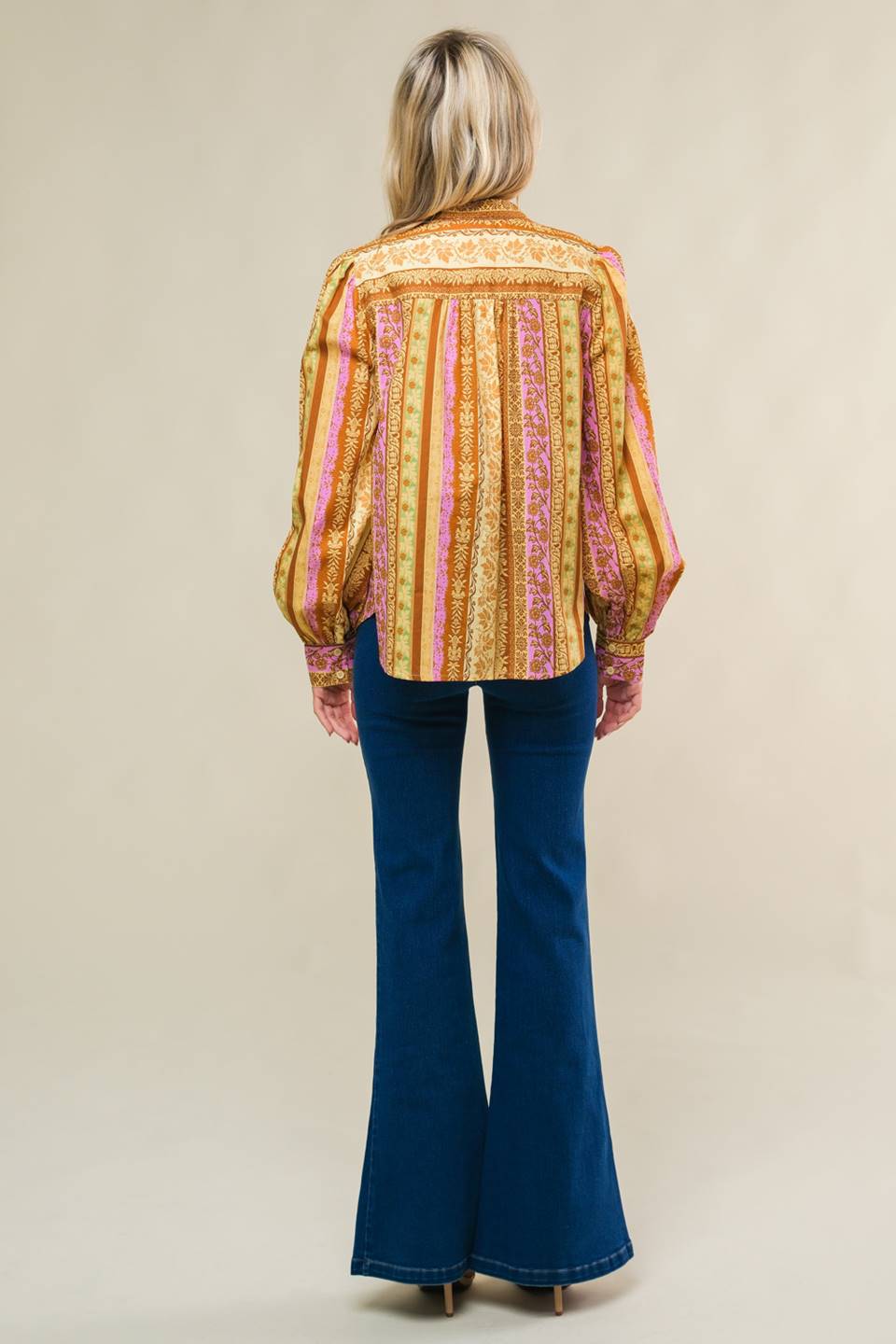 REFRESHING VIBE WOVEN TOP Flying Tomato