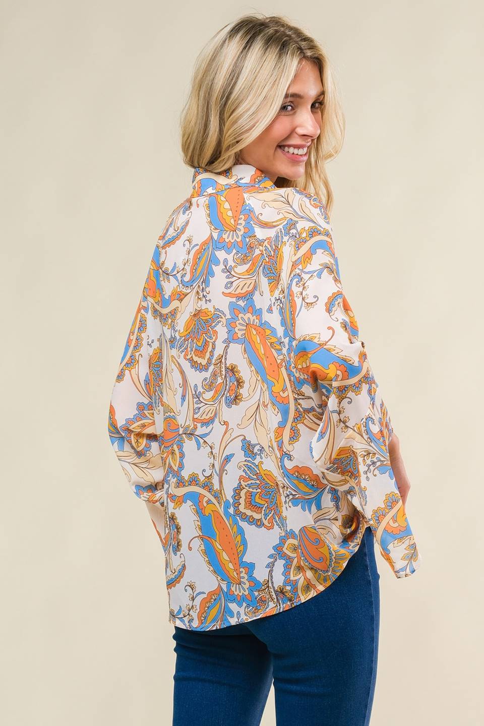 SWEET CRUSH WOVEN TOP Flying Tomato