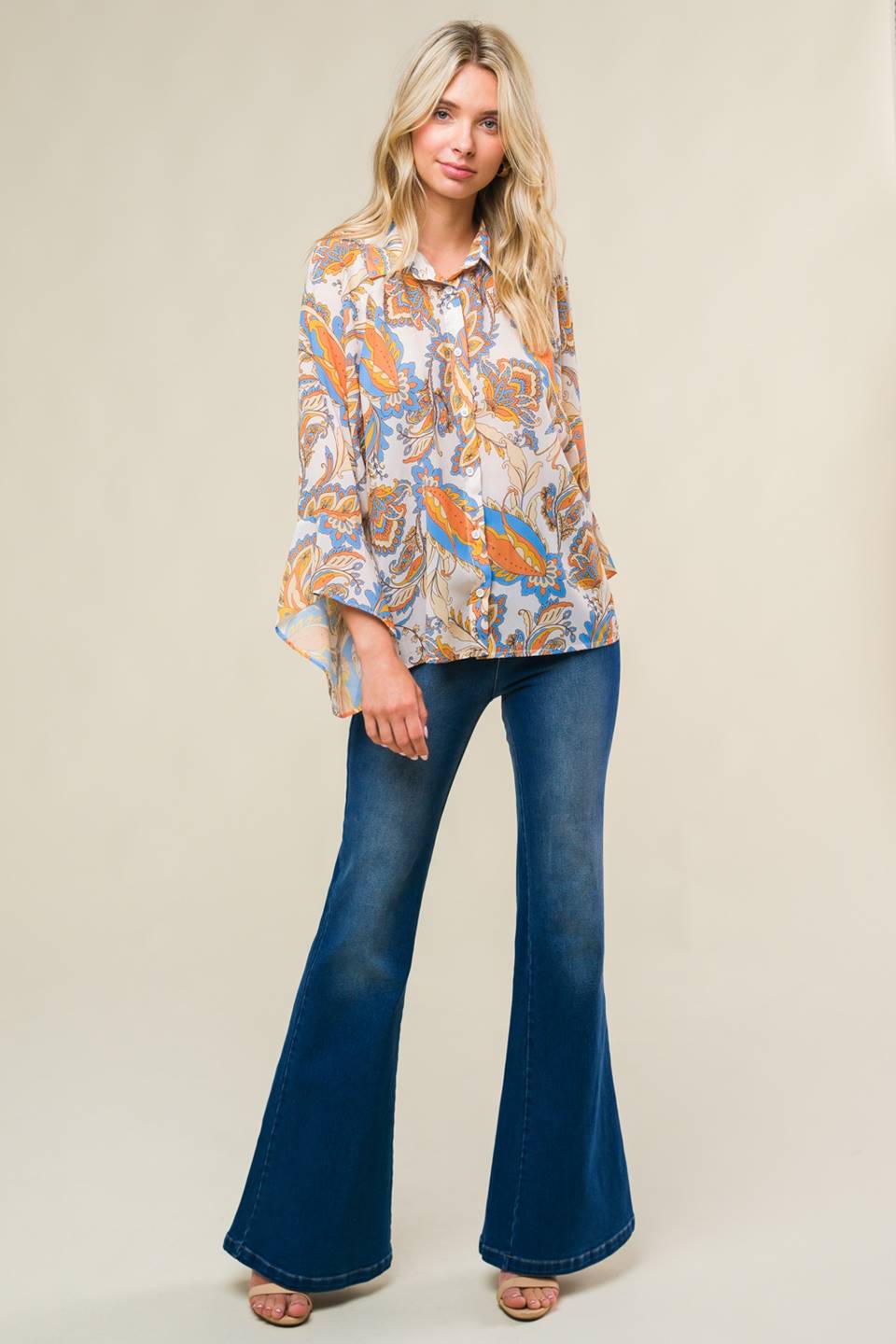 SWEET CRUSH WOVEN TOP Flying Tomato