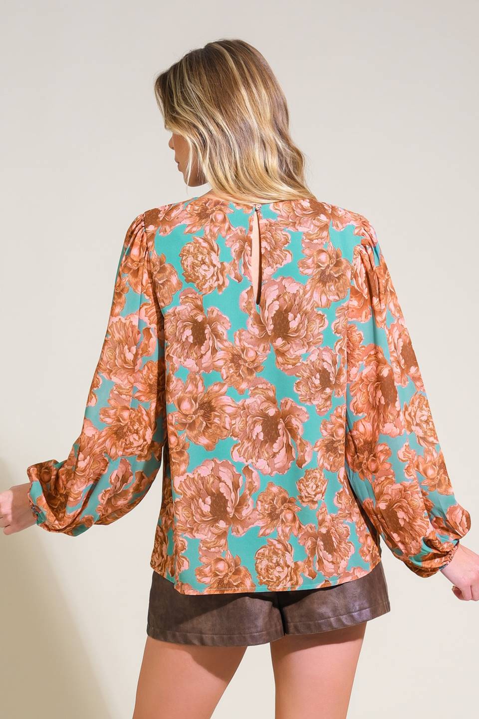 DELICATE HUE WOVEN TOP Flying Tomato