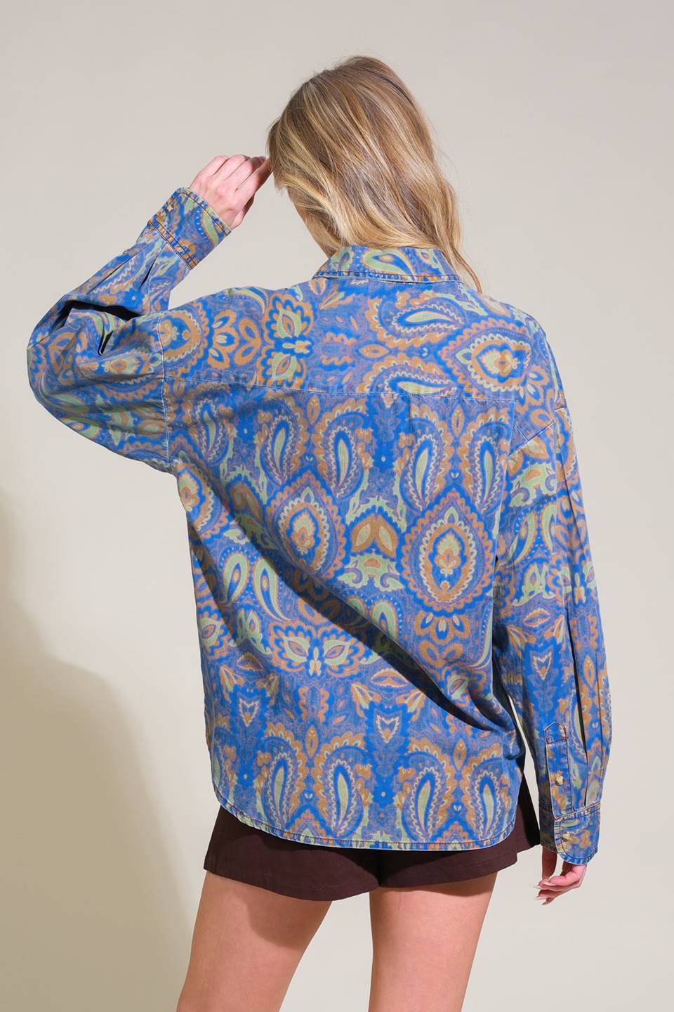 I'M IN CHARGE WOVEN TOP Flying Tomato