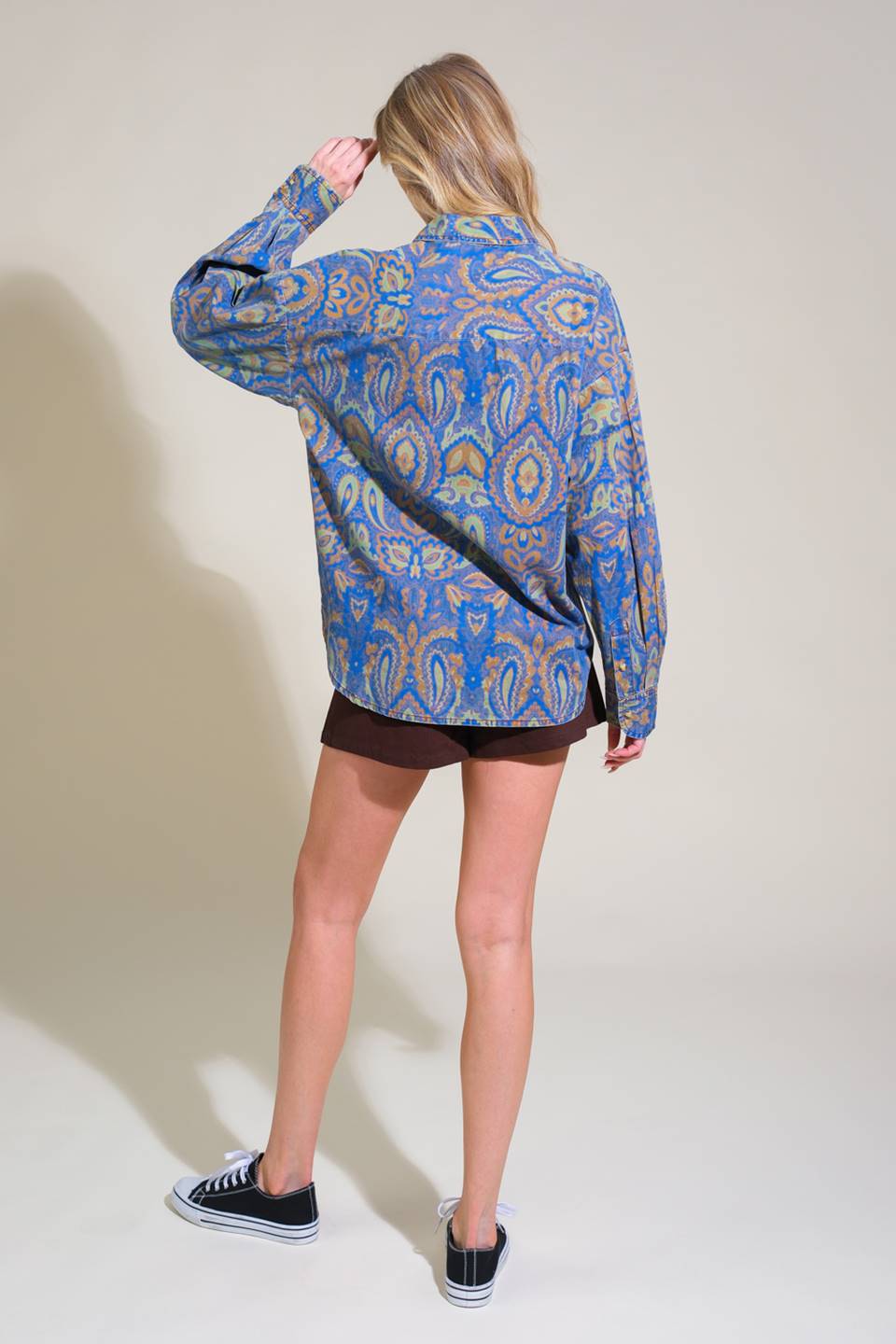 I'M IN CHARGE WOVEN TOP Flying Tomato