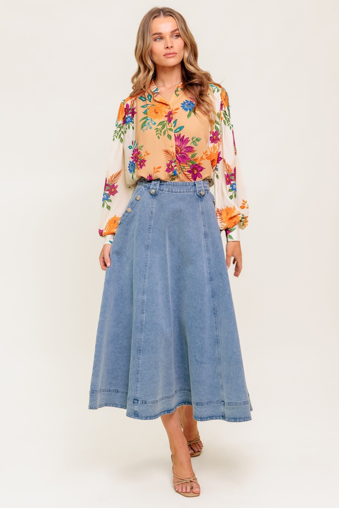 LASTING MEMORIES WOVEN TOP Flying Tomato