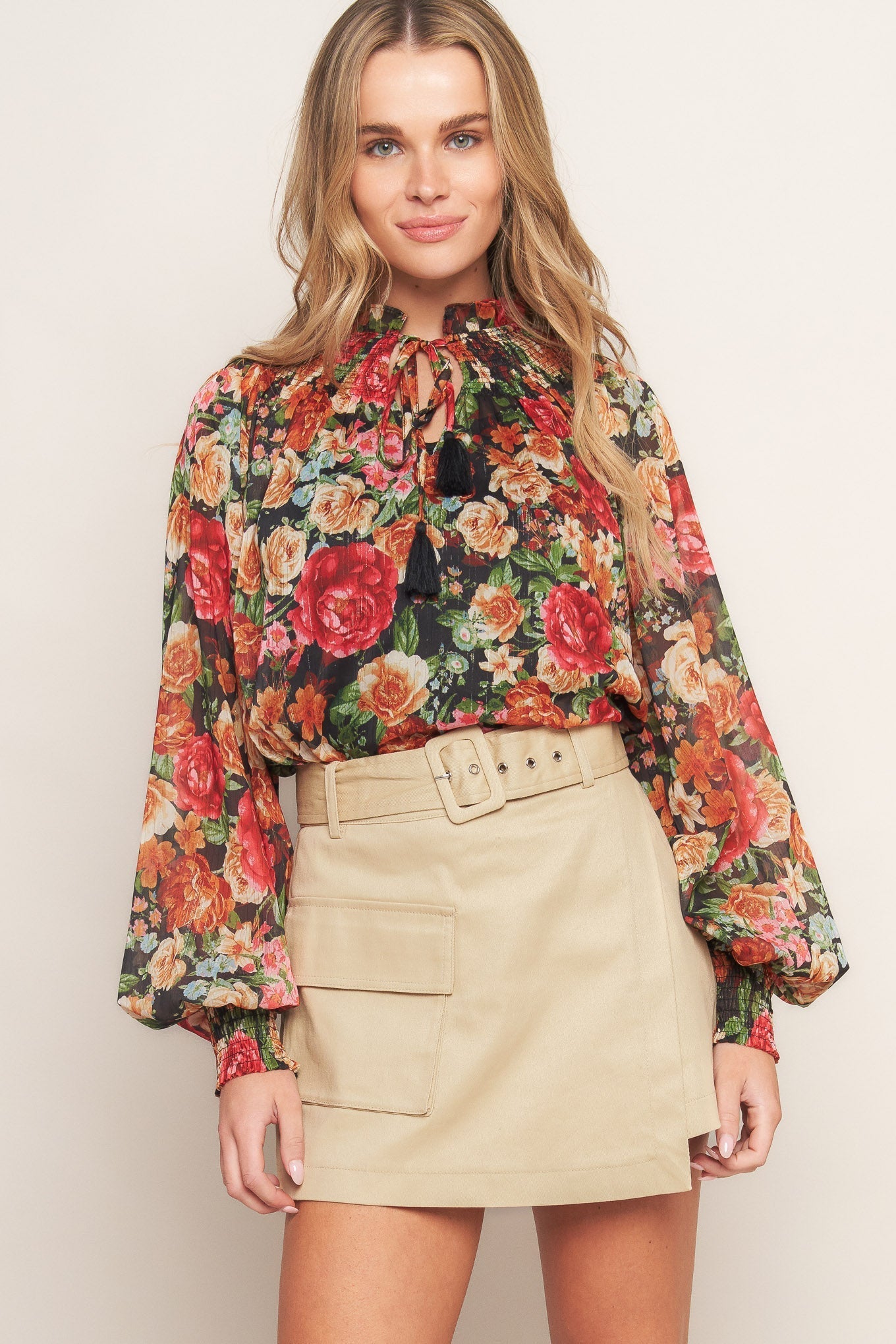 FOR THE DAY WOVEN TOP Flying Tomato