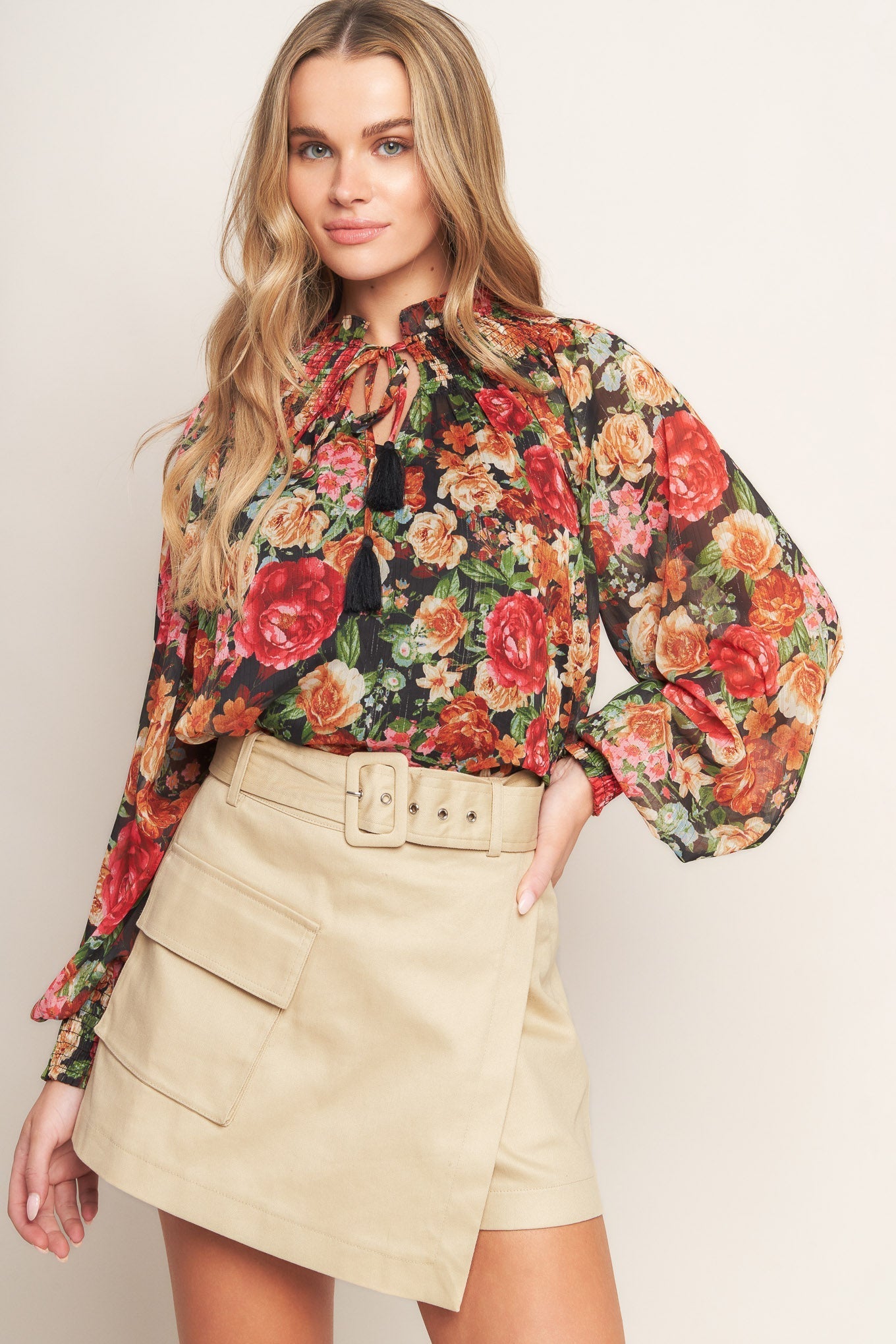 FOR THE DAY WOVEN TOP Flying Tomato