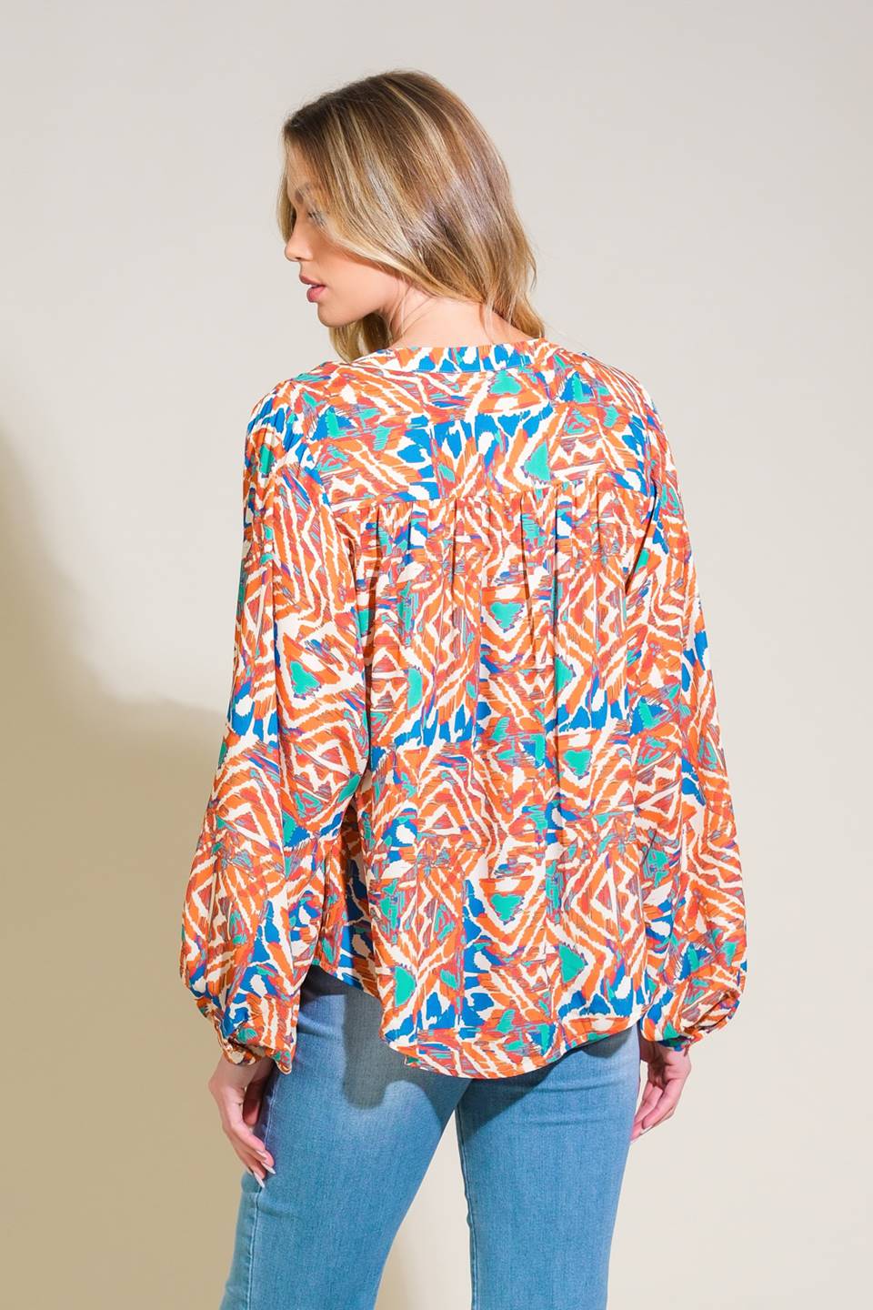 URBAN ELEGANCE WOVEN TOP Flying Tomato