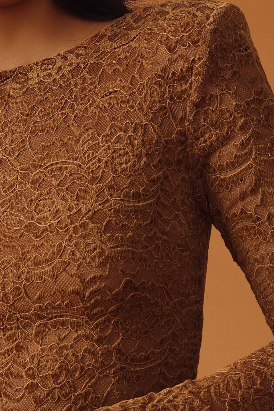 NEVER ENOUGH WOVEN LACE BODYSUIT Flying Tomato