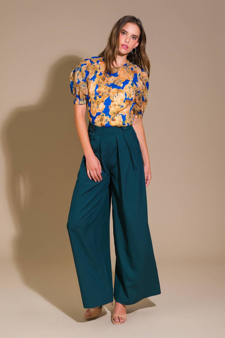 SWEETEST HARMONIES WOVEN TOP Flying Tomato