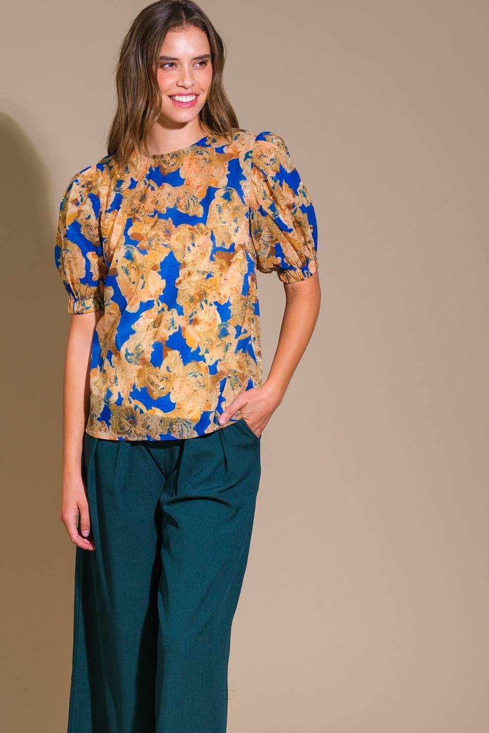 SWEETEST HARMONIES WOVEN TOP Flying Tomato