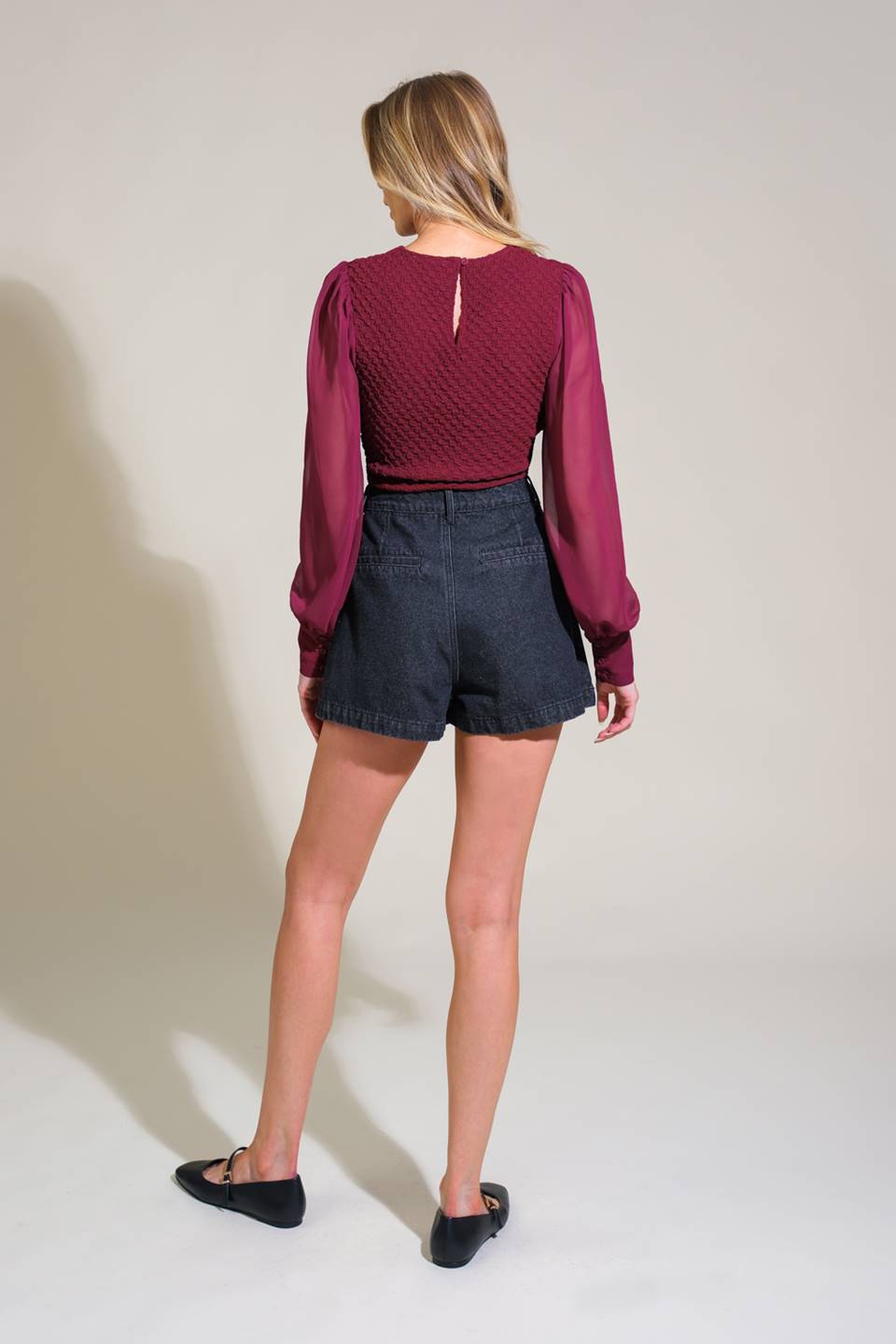 EMBRACE THE JOURNEY WOVEN TOP Flying Tomato