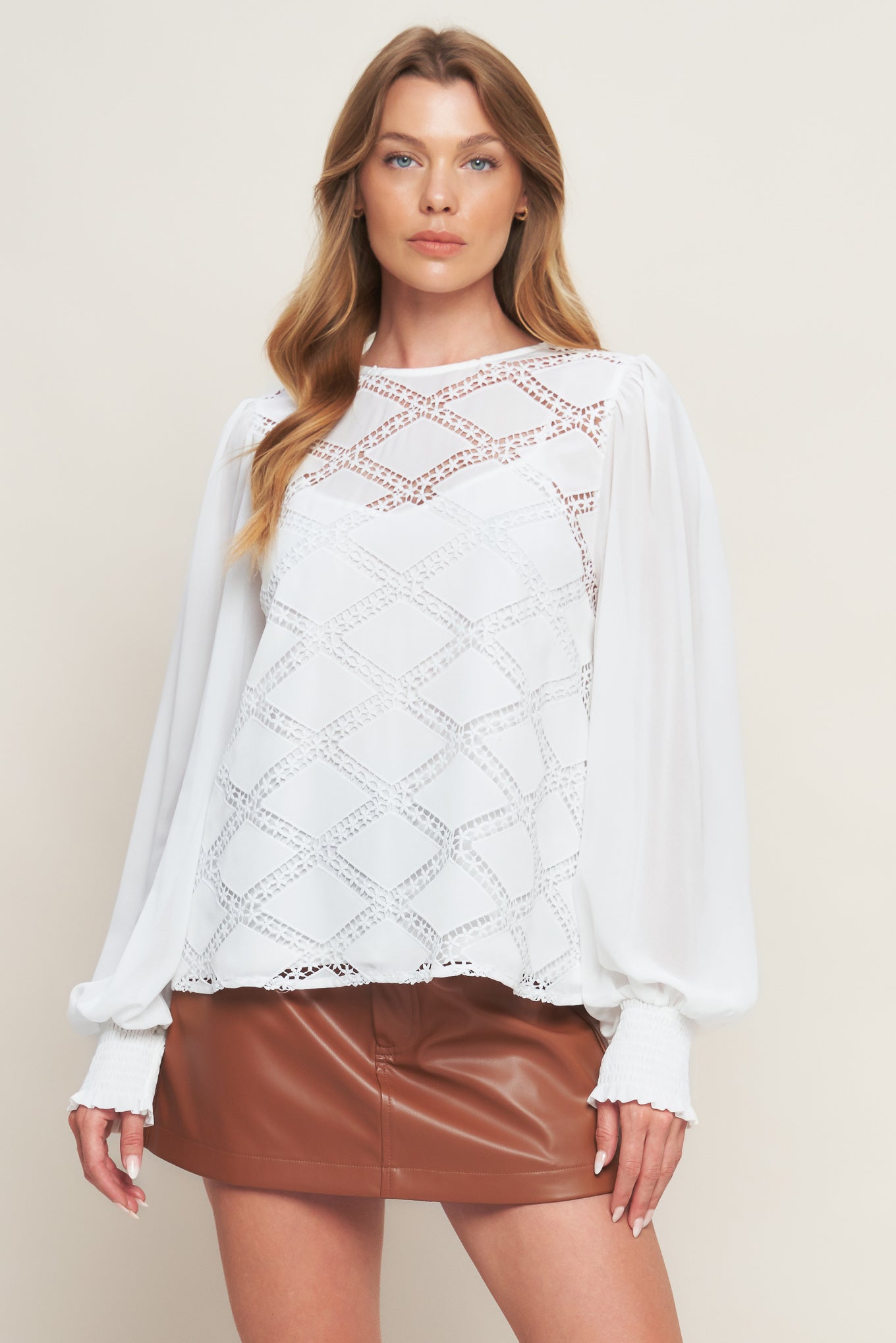 WEEKEND WANDERER WOVEN TOP Flying Tomato