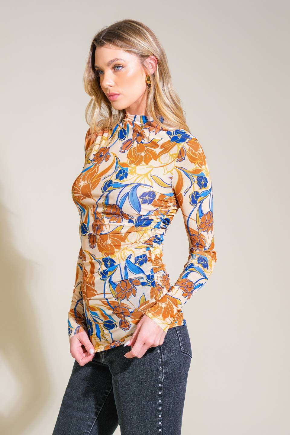 MERMAID COVE MESH TOP Flying Tomato